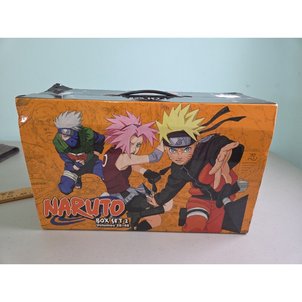 Naruto Box Set 2 - Volumes 28-48 Manga by Masashi Kishimoto missing 42